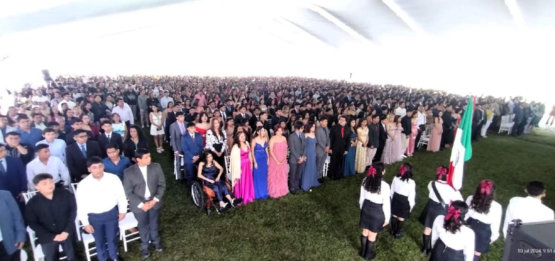 Egresan más de 700 alumnos del CBTis 76 de Cuautla