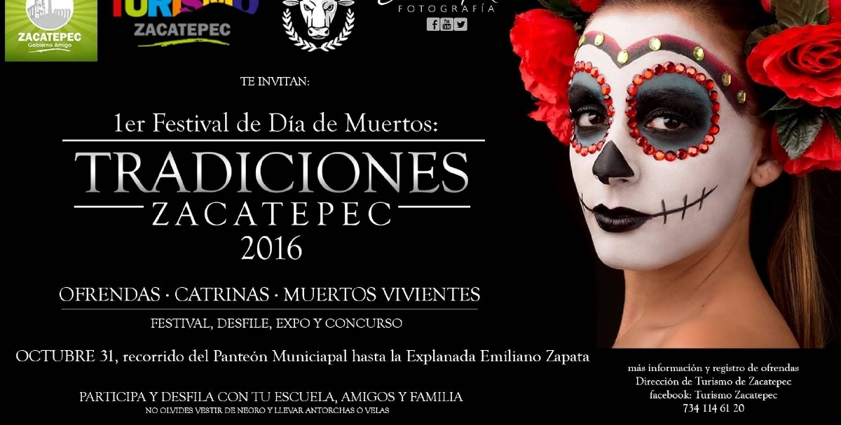 Anuncian actividades por Día de Muertos