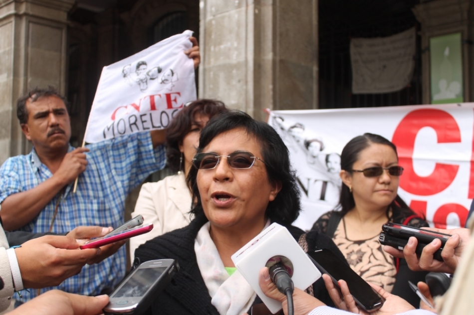 Maestros disidentes planean boicotear la aplicación de exámenes de permanencia en Morelos