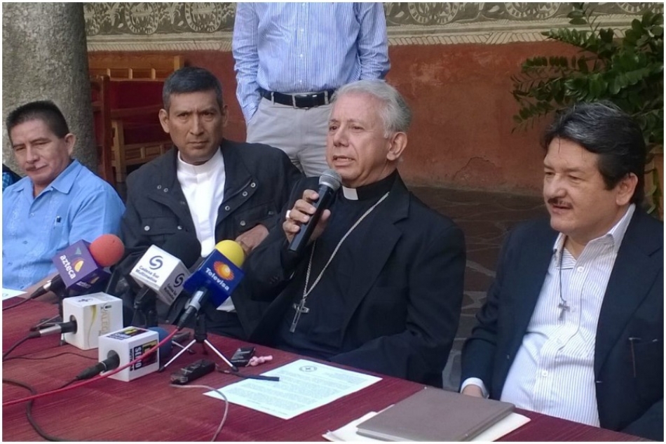 Obispo de Cuernavaca responde a denuncias hechas por habitantes de Tepalcingo