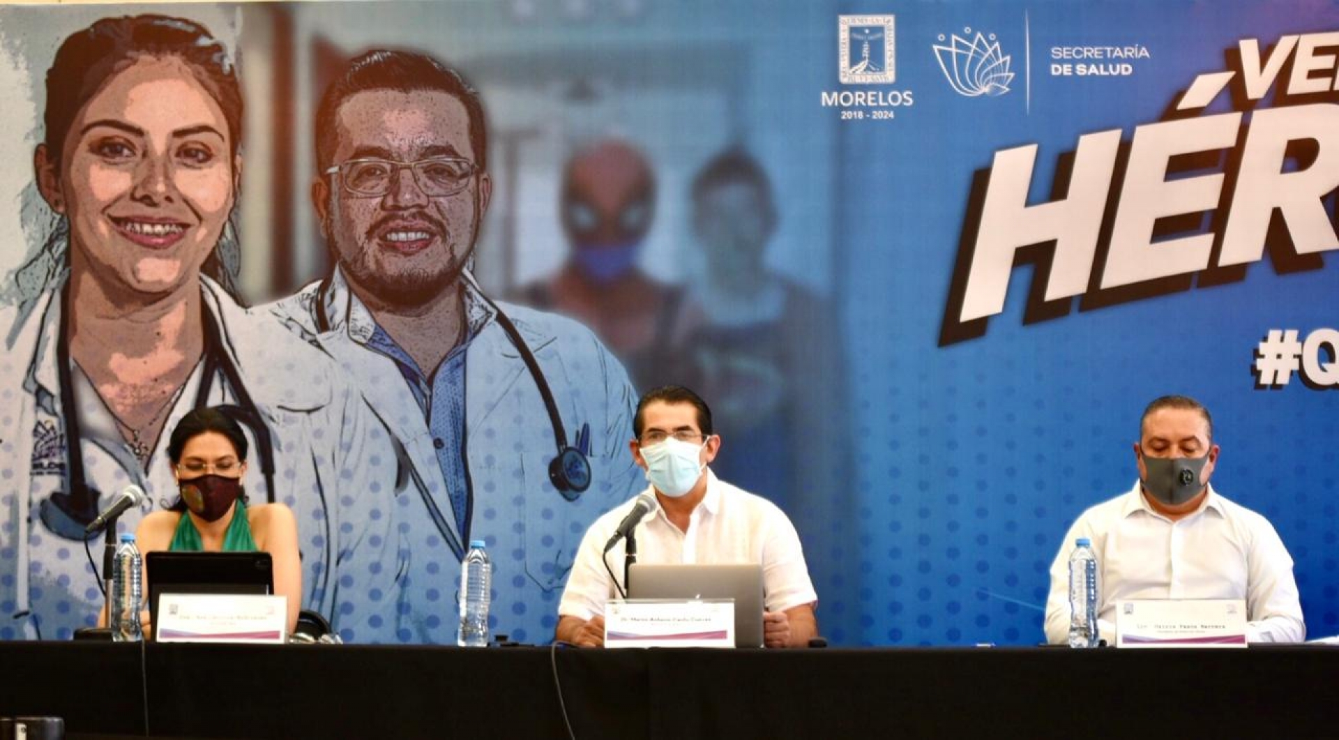 En Morelos, dos mil 205 casos confirmados acumulados de covid-19 y 385 defunciones