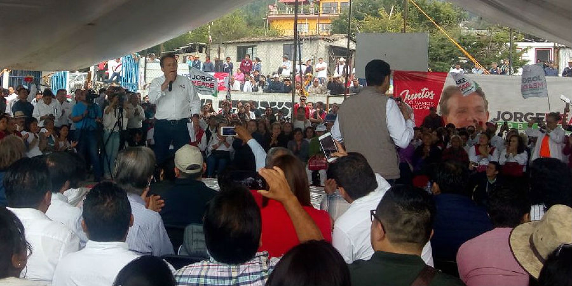 Arranca candidato del PRI a la gubernatura de Morelos campaña en Huitzilac