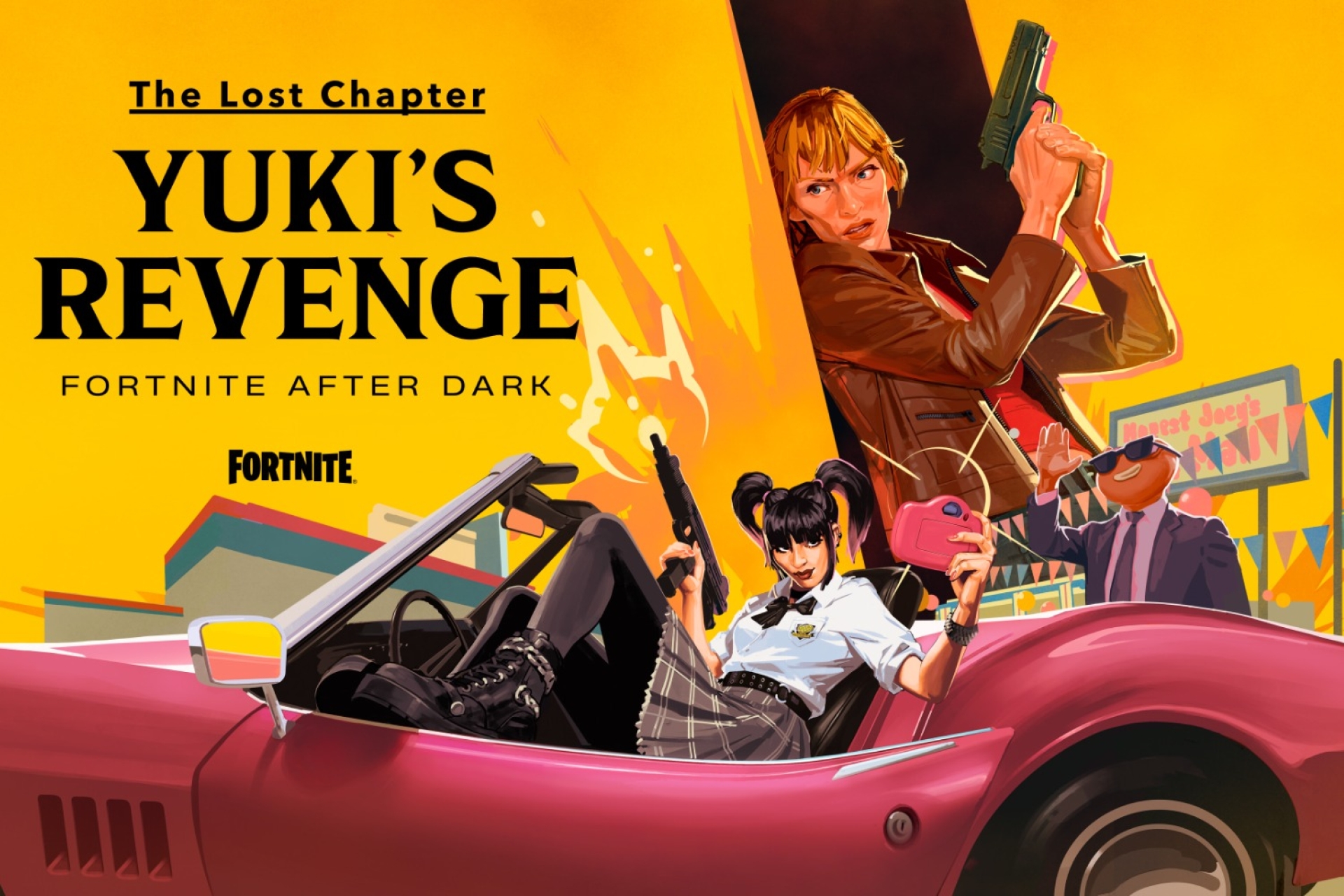 Quentin Tarantino lleva el 'capítulo perdido' de Kill Bill a Fortnite para el estreno del Capítulo 7: Pacific Break