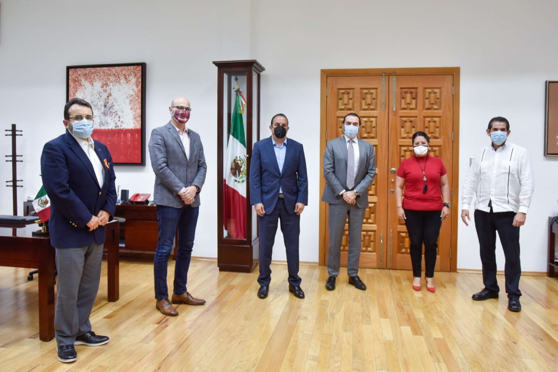 Da Cuauhtémoc Blanco la bienvenida al titular del IMSS en Morelos
