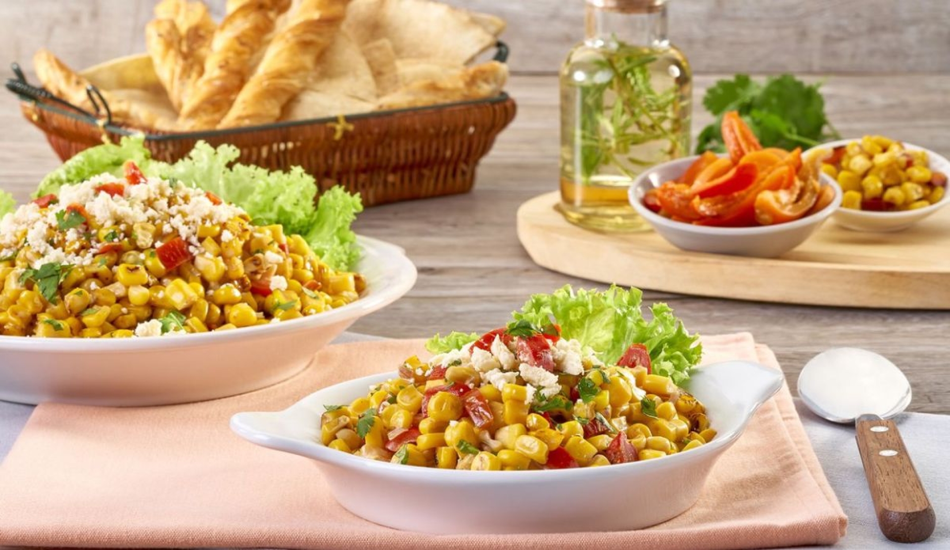 Ensalada de elote: una opción fresca y sencilla para comenzar el día