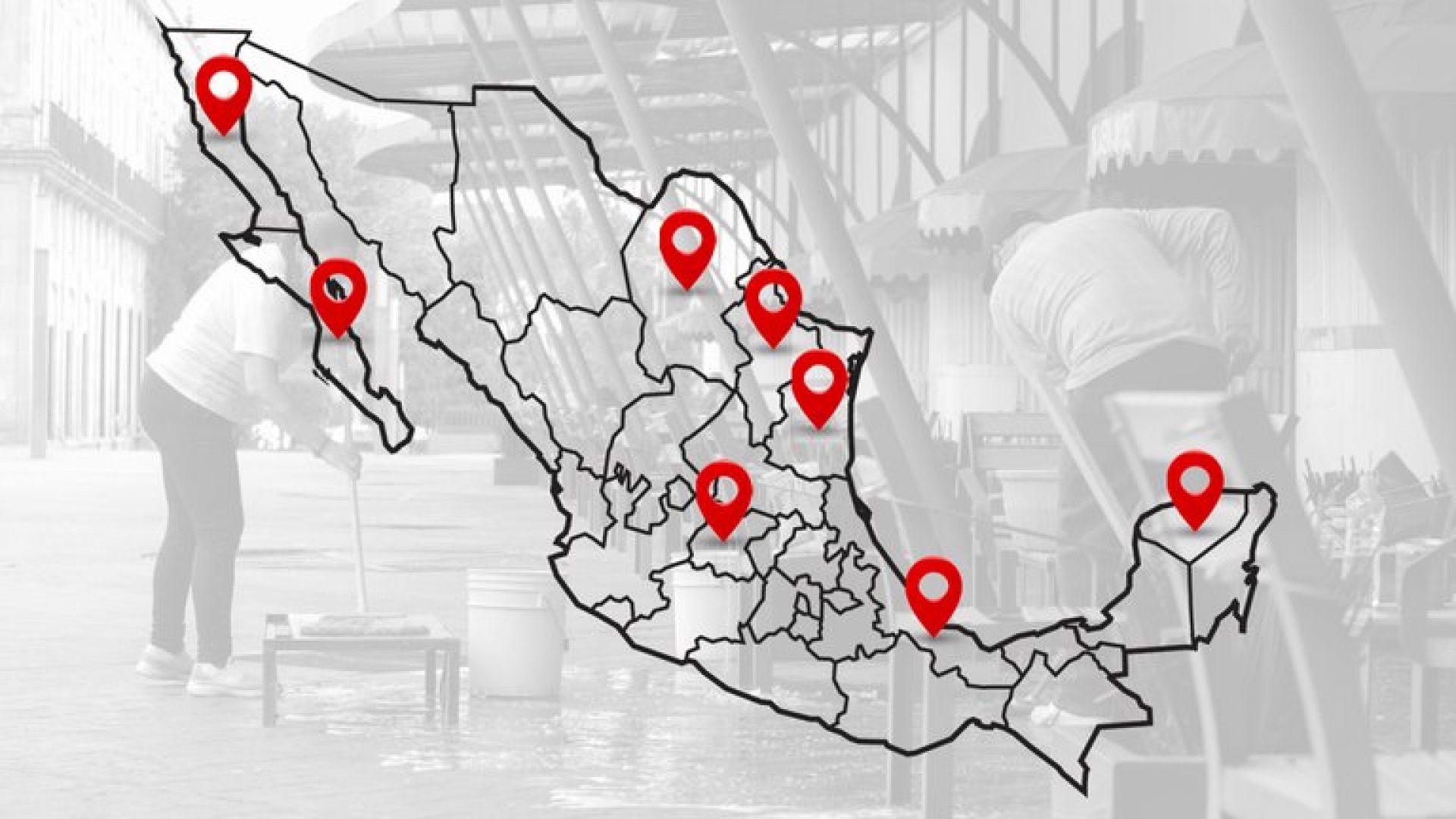 Estados de la República Mexicana registran rebrotes de COVID-19
