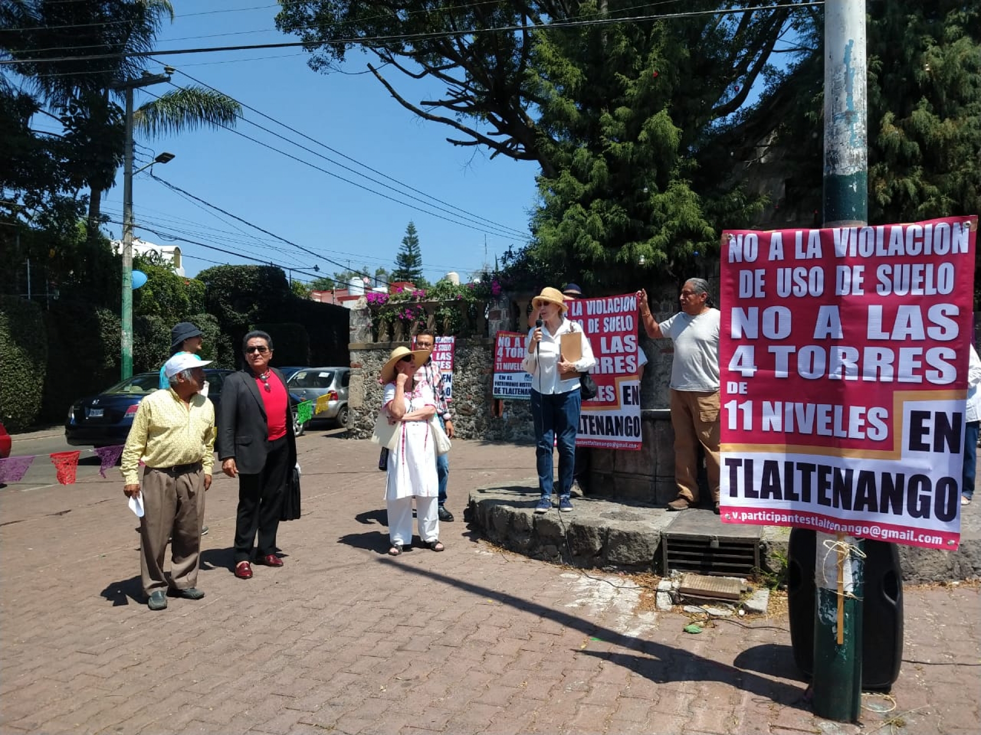 Exigen vecinos de Tlaltenango frenar construcción de cuatro torres