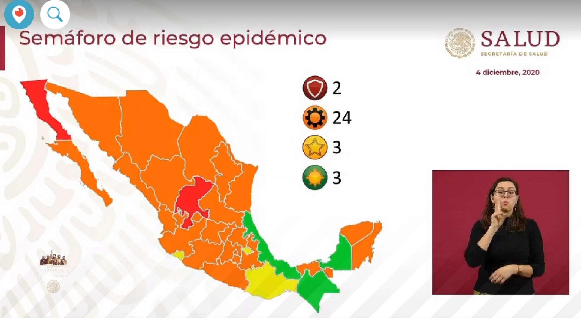 Morelos cambia a semáforo naranja