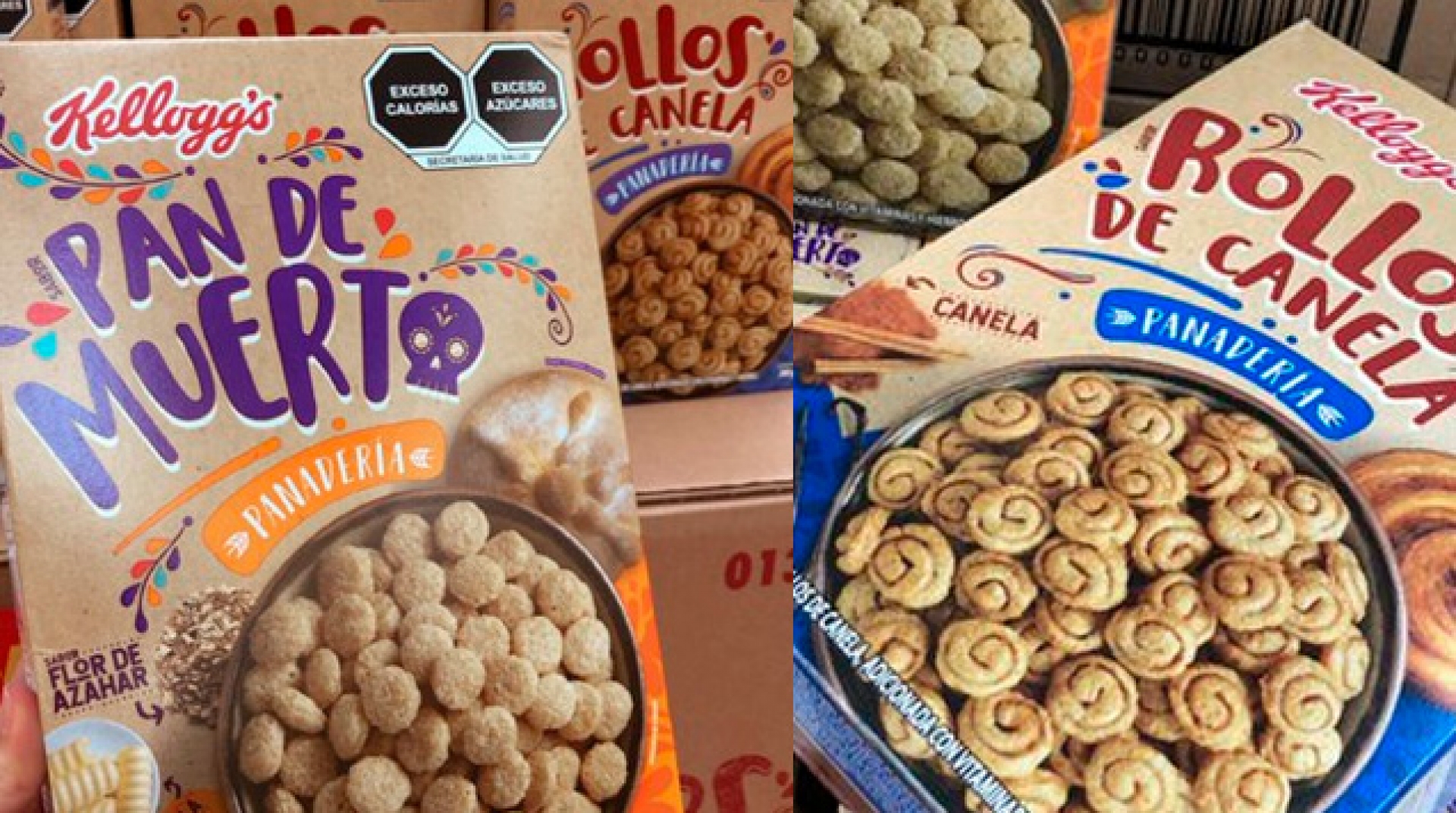 Ya hay cereal de pan de muerto en la Ciudad de México