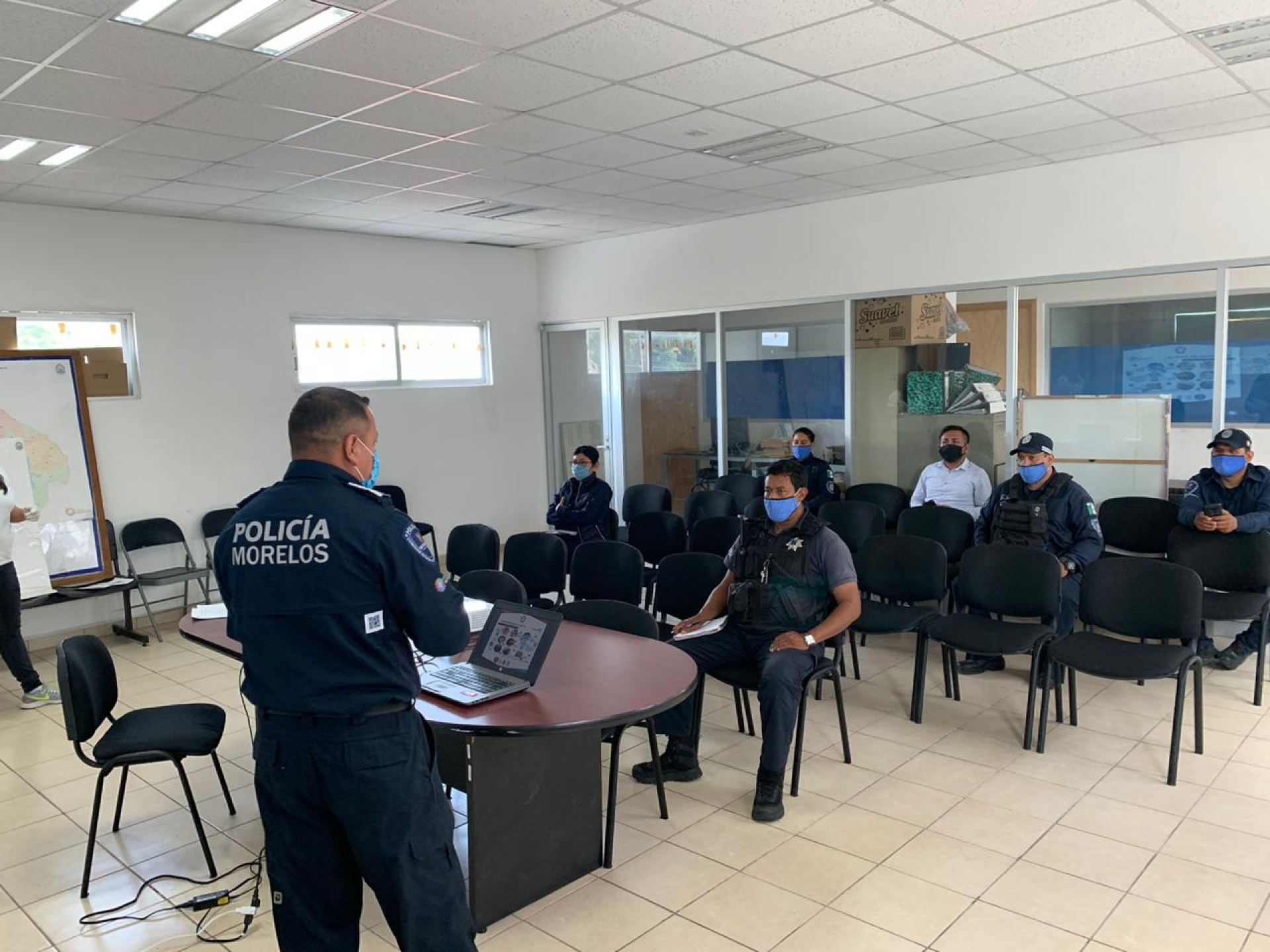 Fortalece CES trabajos de seguridad con Jiutepec