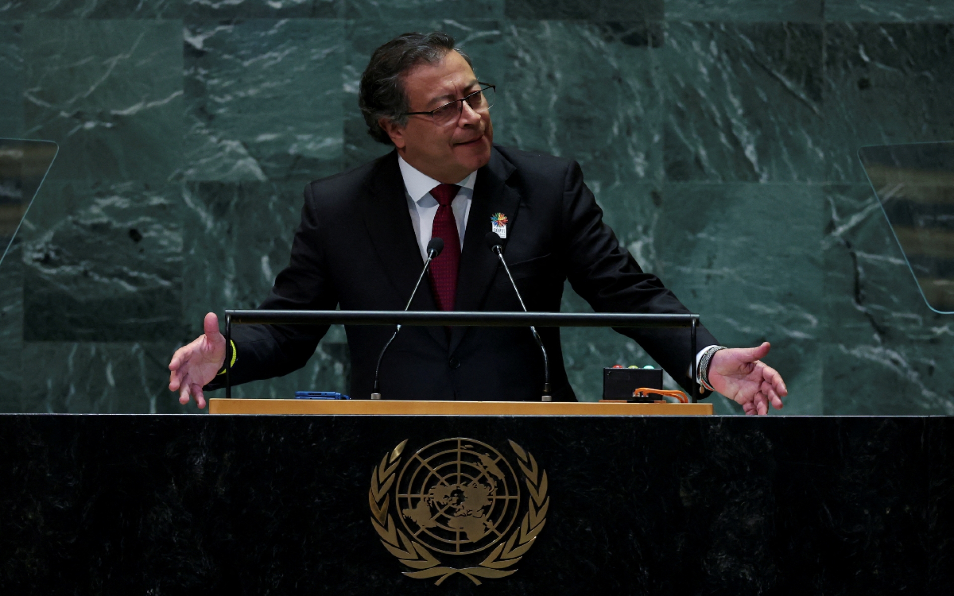 Petro tilda de 'criminal' a Netanyahu en discurso ante la ONU
