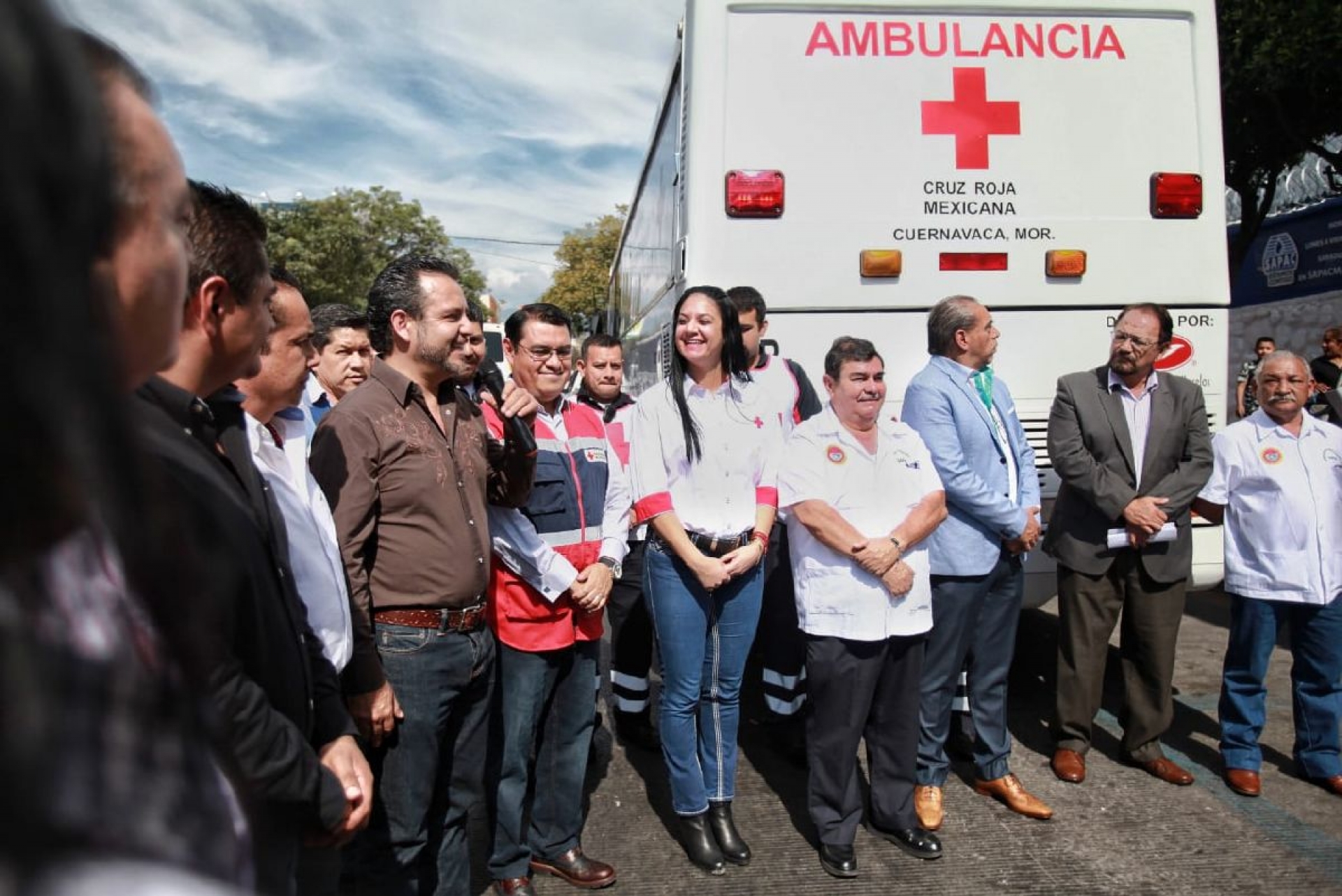 Trabajadores de SAPAC, beneficiados por convenio de salud con la Cruz Roja