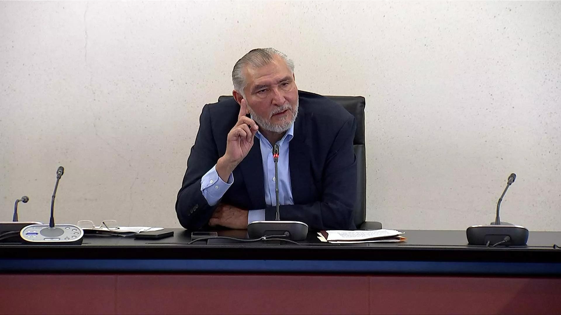 Adán Augusto López: 'No me siento mal por haber nombrado a Hernán Bermúdez'