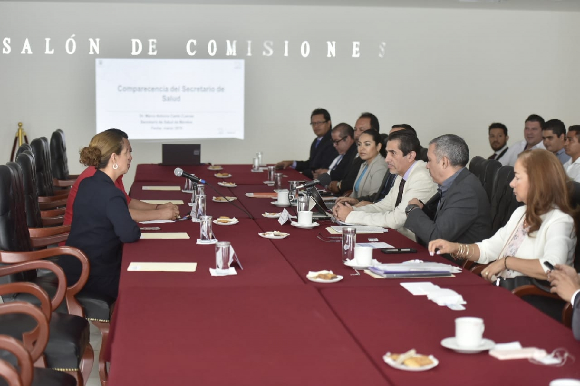 Comparece secretario de Salud ante diputados