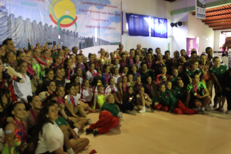 Finaliza actividad de gimnasia en Oaxtepec