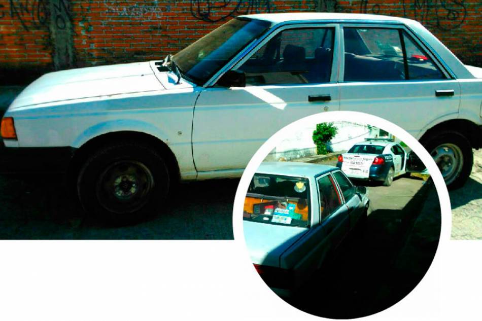 Localizan un automóvil que fue robado