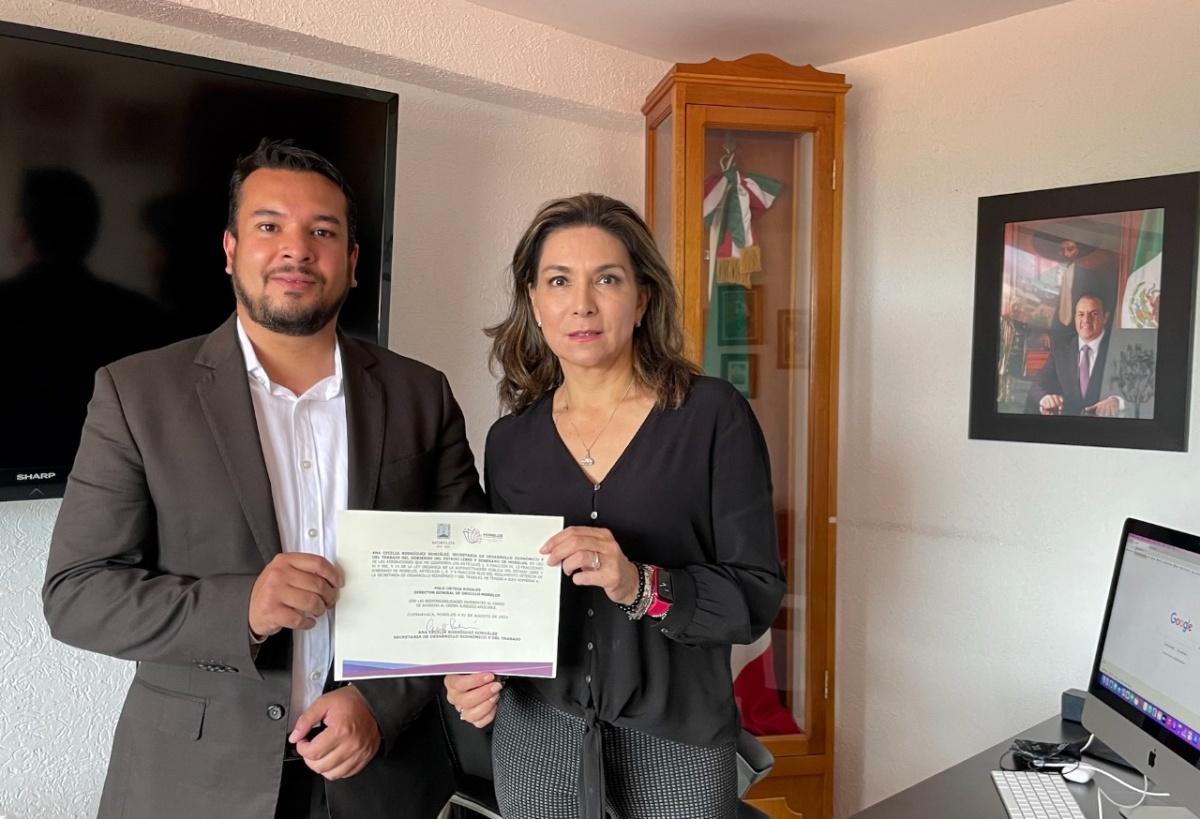 Anuncia SDEyT movimientos en Dirección General de 'Orgullo Morelos'