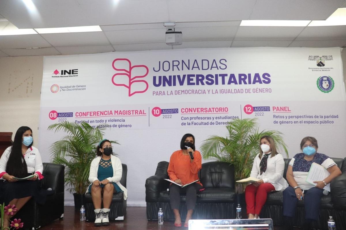 Concluyen actividades de las 'Jornadas Universitarias' para la democracia e igualdad de género
