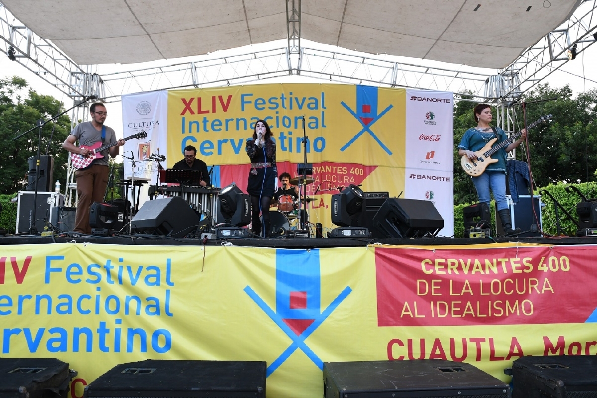 Las bandas Ádada y Big Mandrake muestran su propuesta musical en el Festival Internacional Cervantino Cuautla 2016
