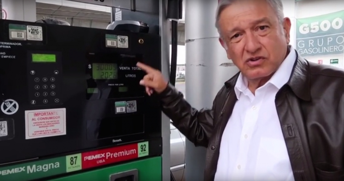 Entra en vigor el aumento a las gasolinas; “es más cara que en EU… pura robadera”, dice AMLO