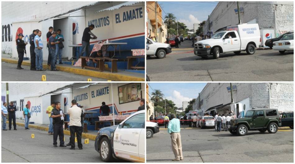 Un empresario fue acribillado mientras desayunaba