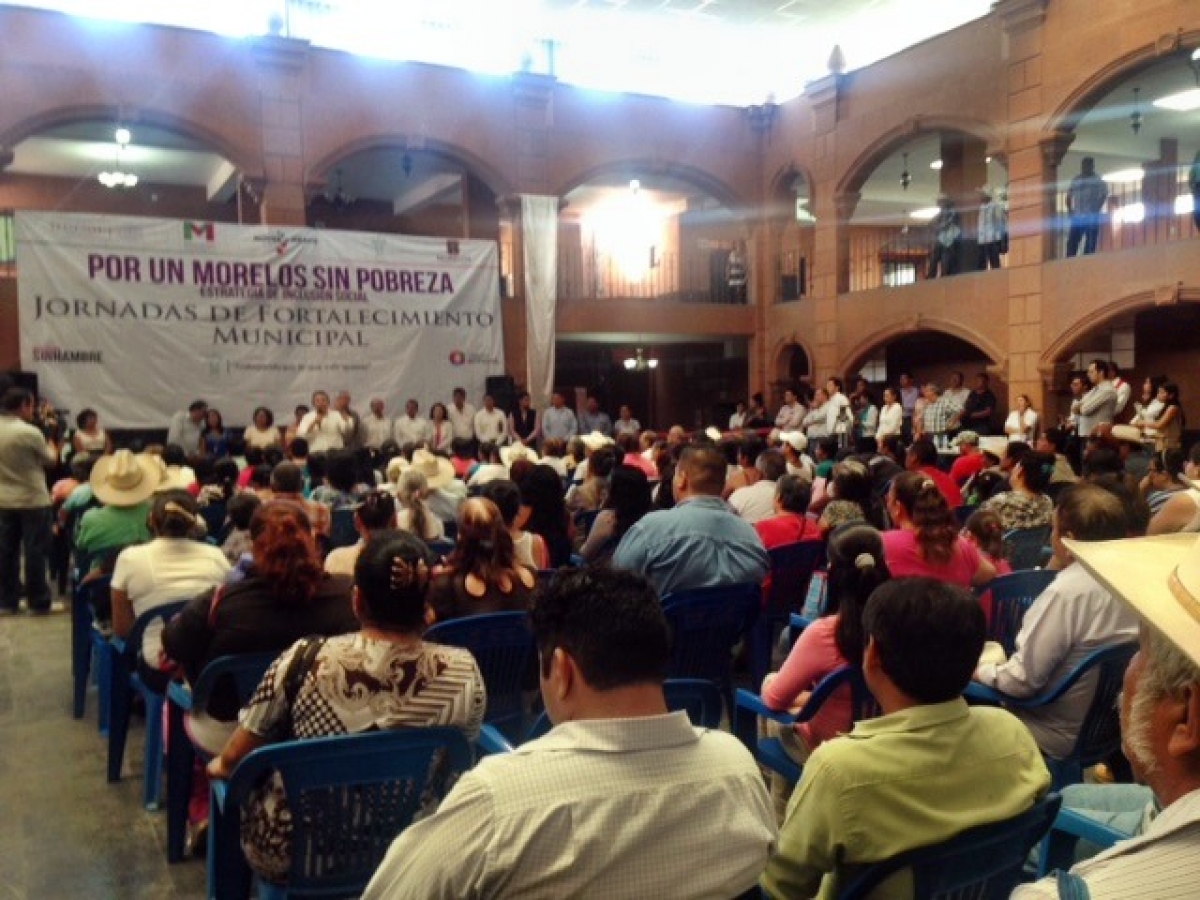 Realizan la 21 jornada de fortalecimiento municipal en la comunidad de Coatetelco