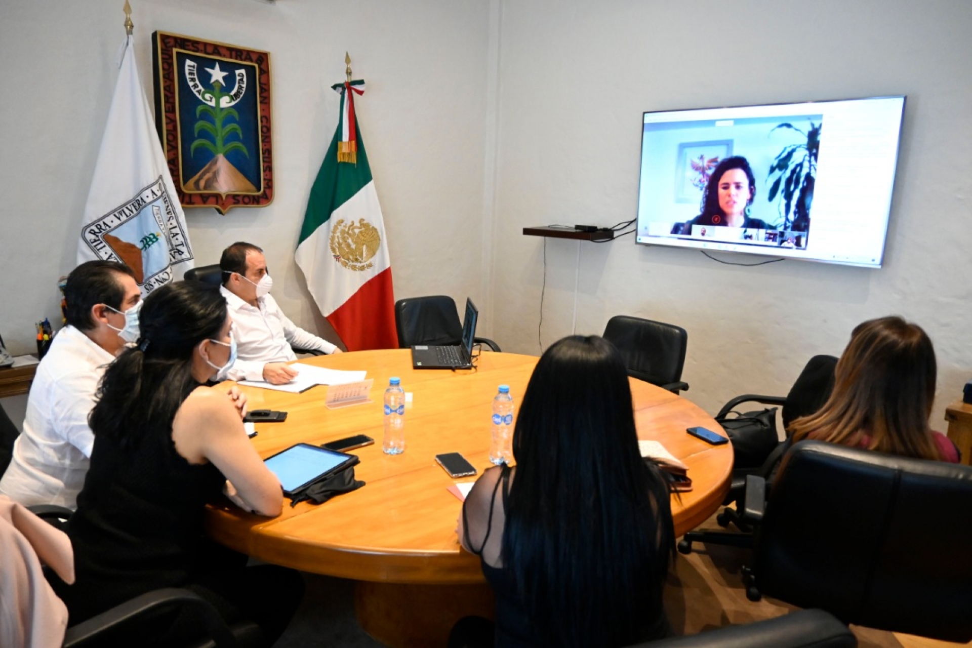 Analizan gobernadores semáforo epidemiológico del país y entrada en vigor del T-MEC
