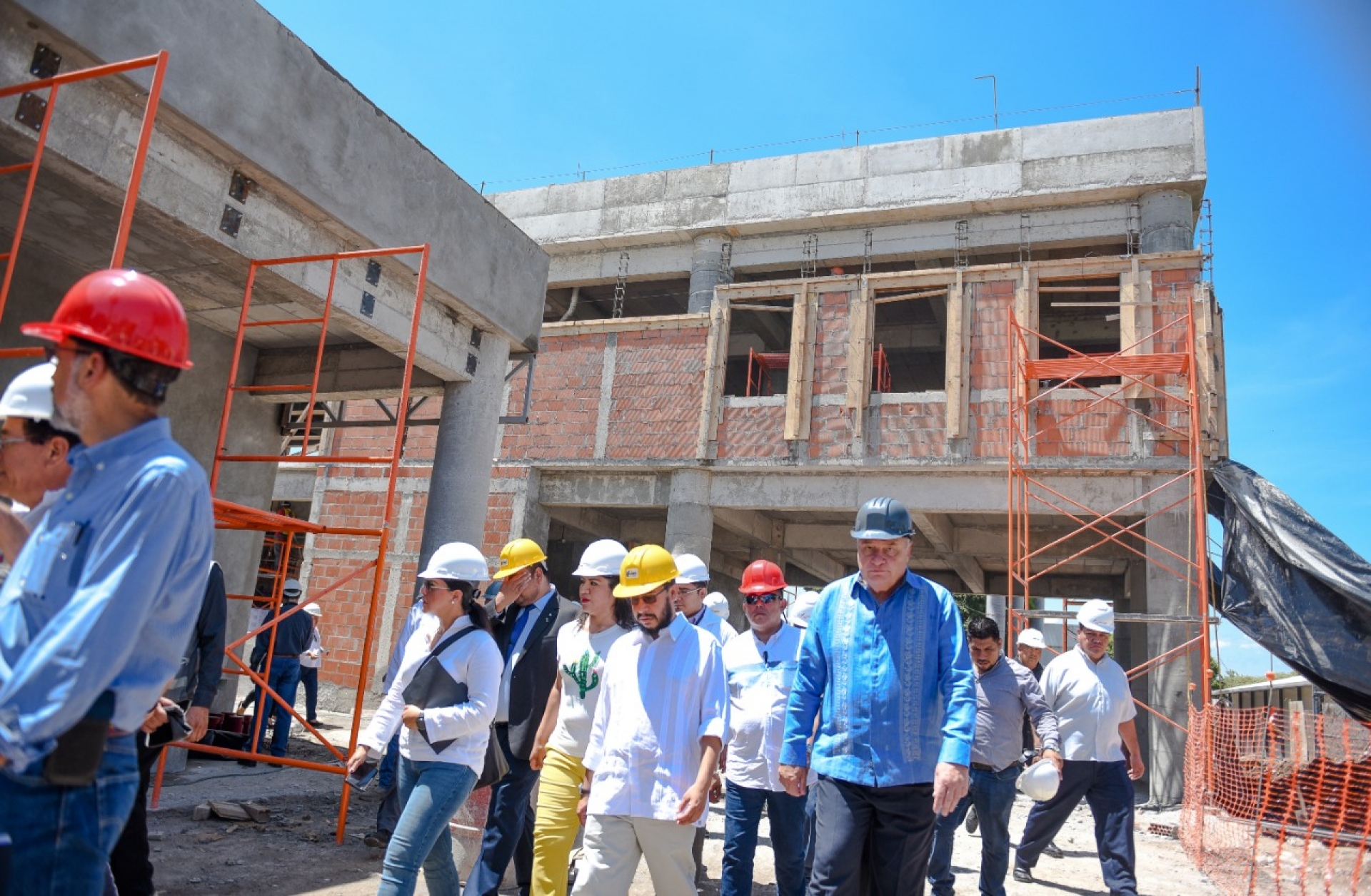 Supervisan autoridades de Morelos y Gobierno de México reconstrucción en Zacatepec