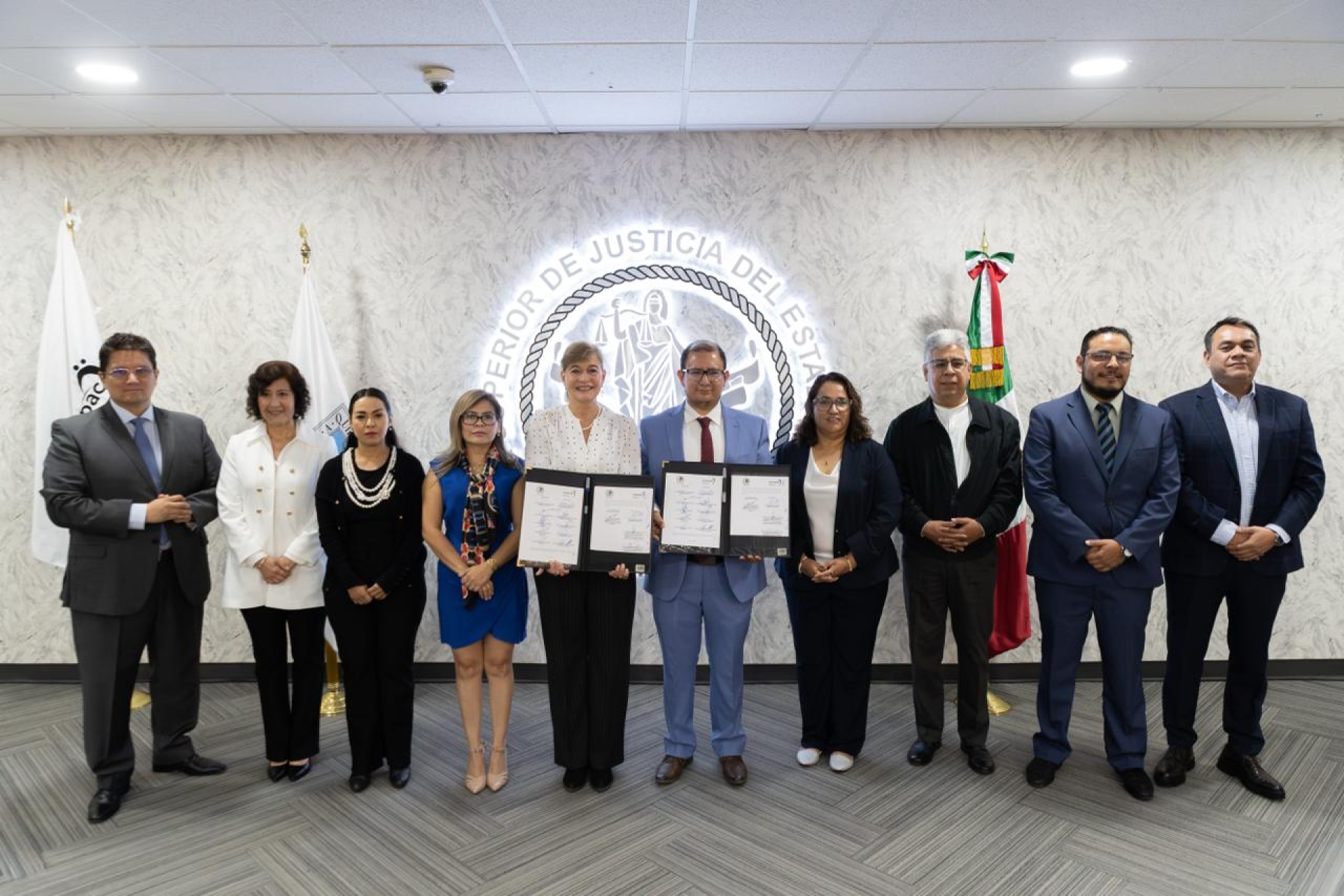 Firman Órgano de Administración Judicial e Impepac convenio para organización de elección judicial 2025-2027