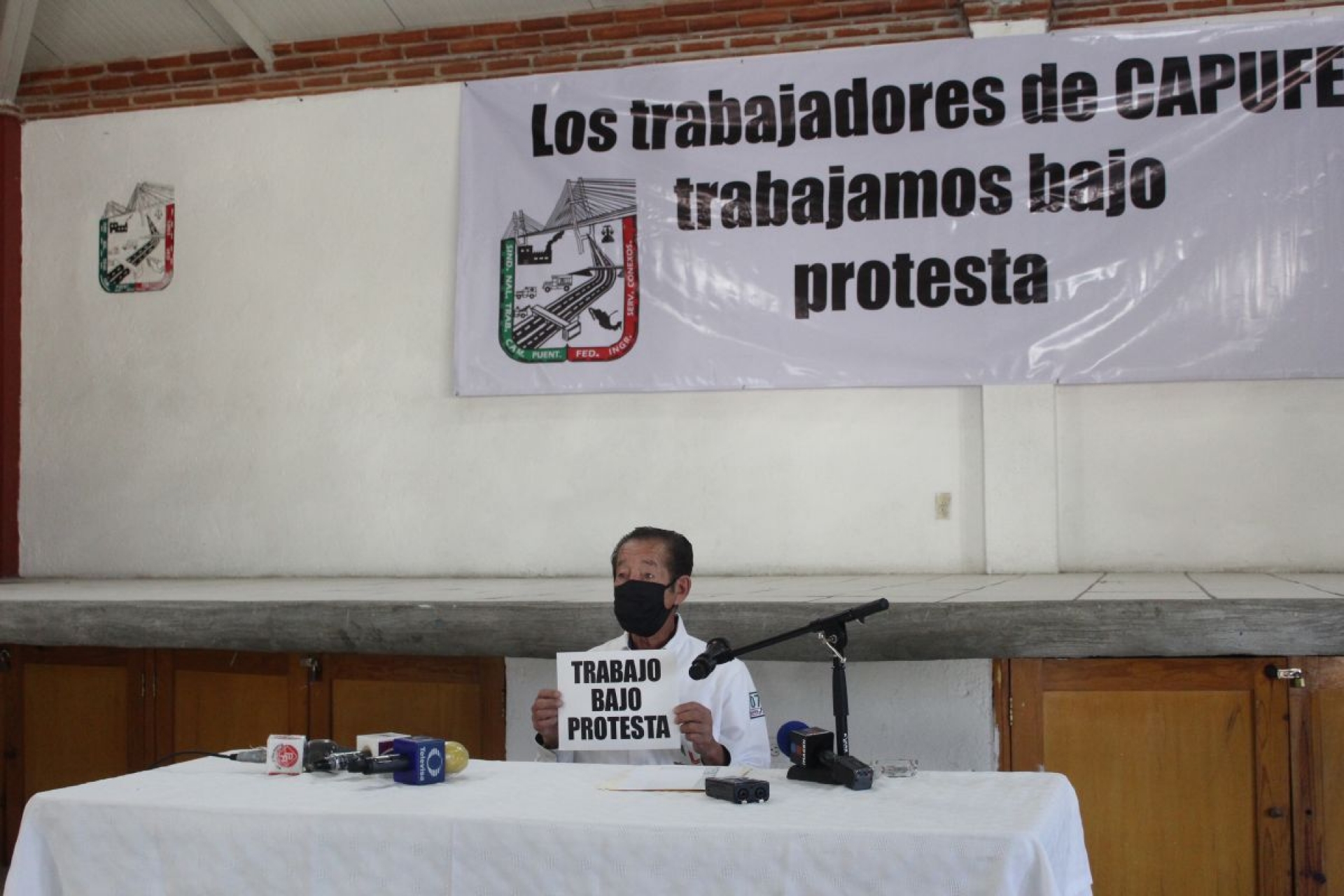 Sindicato de Capufe exige más protección contra el covid