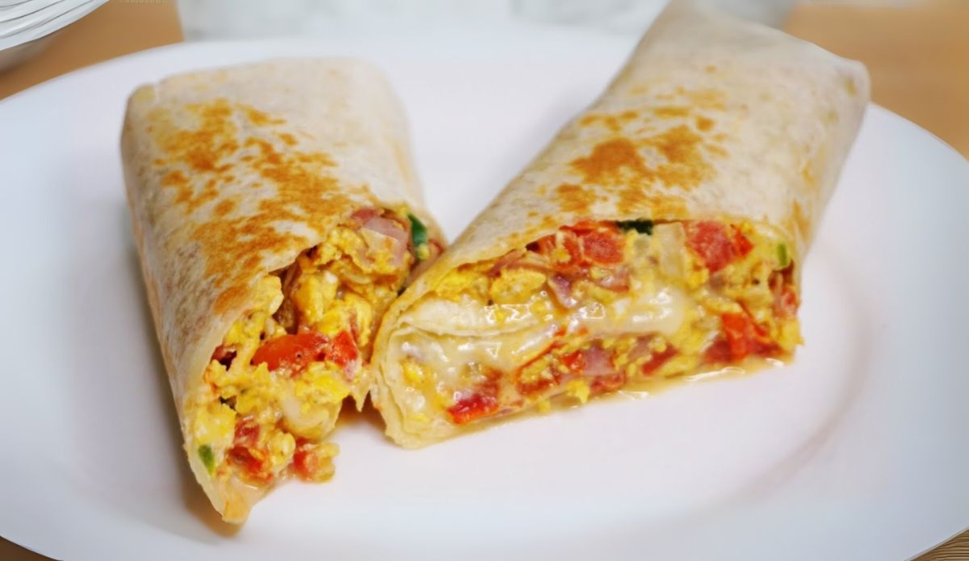 Burritos de huevo a la mexicana: desayuno rápido, sabroso y lleno de energía