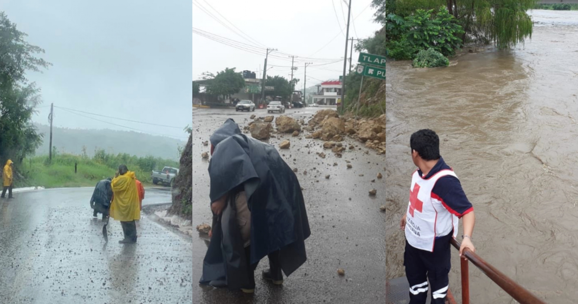 “Narda” deja afectaciones en Michoacán, Guerrero y Colima; se debilita a depresión tropical