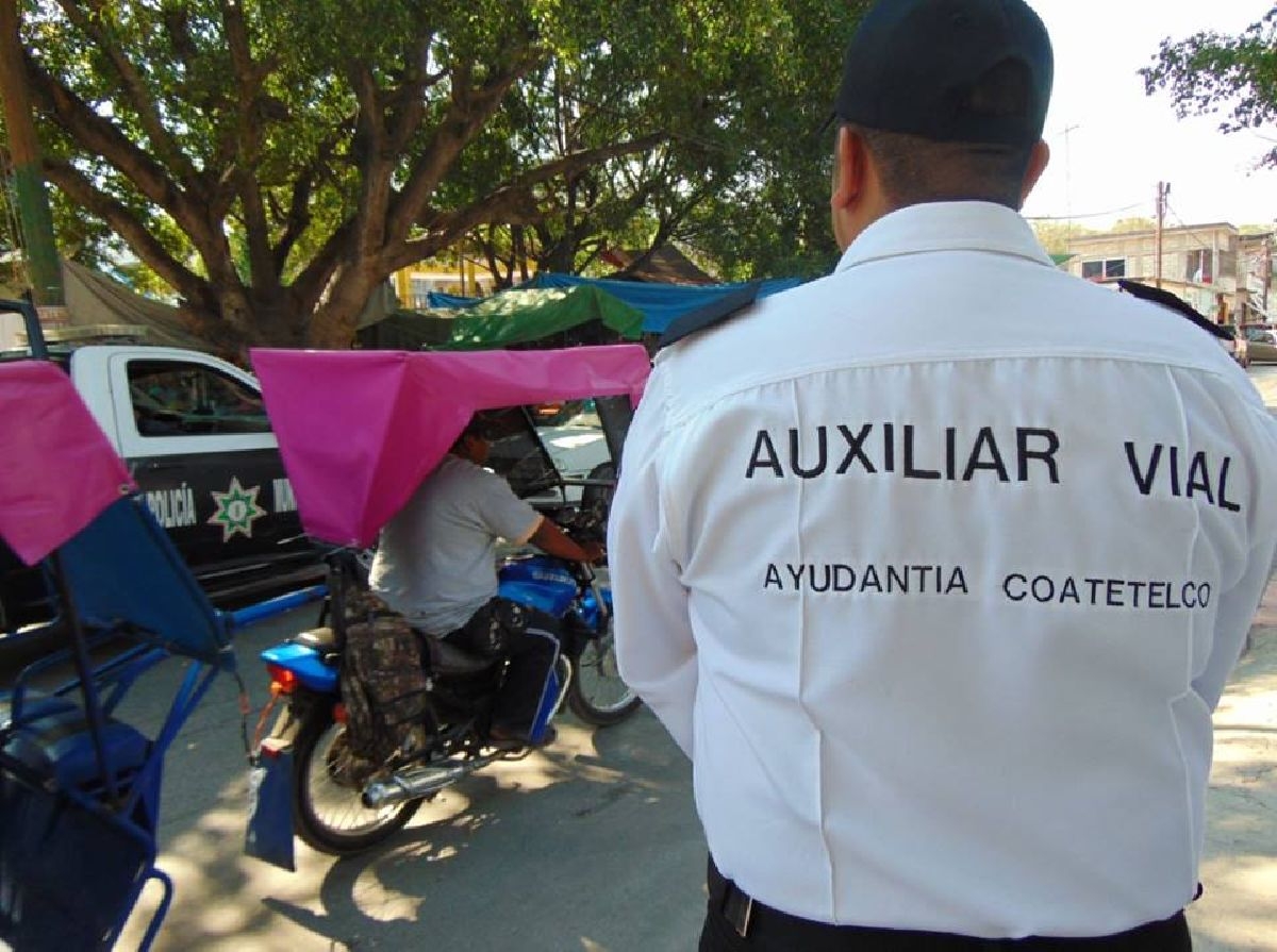 Se implementa el programa de “Auxiliares Viales• en la comunidad de Coatetelco
