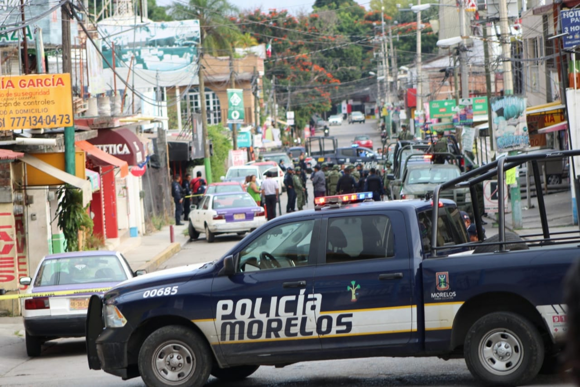 Dos personas muertas, saldo de ataque armado en bar ubicado en Las Granjas