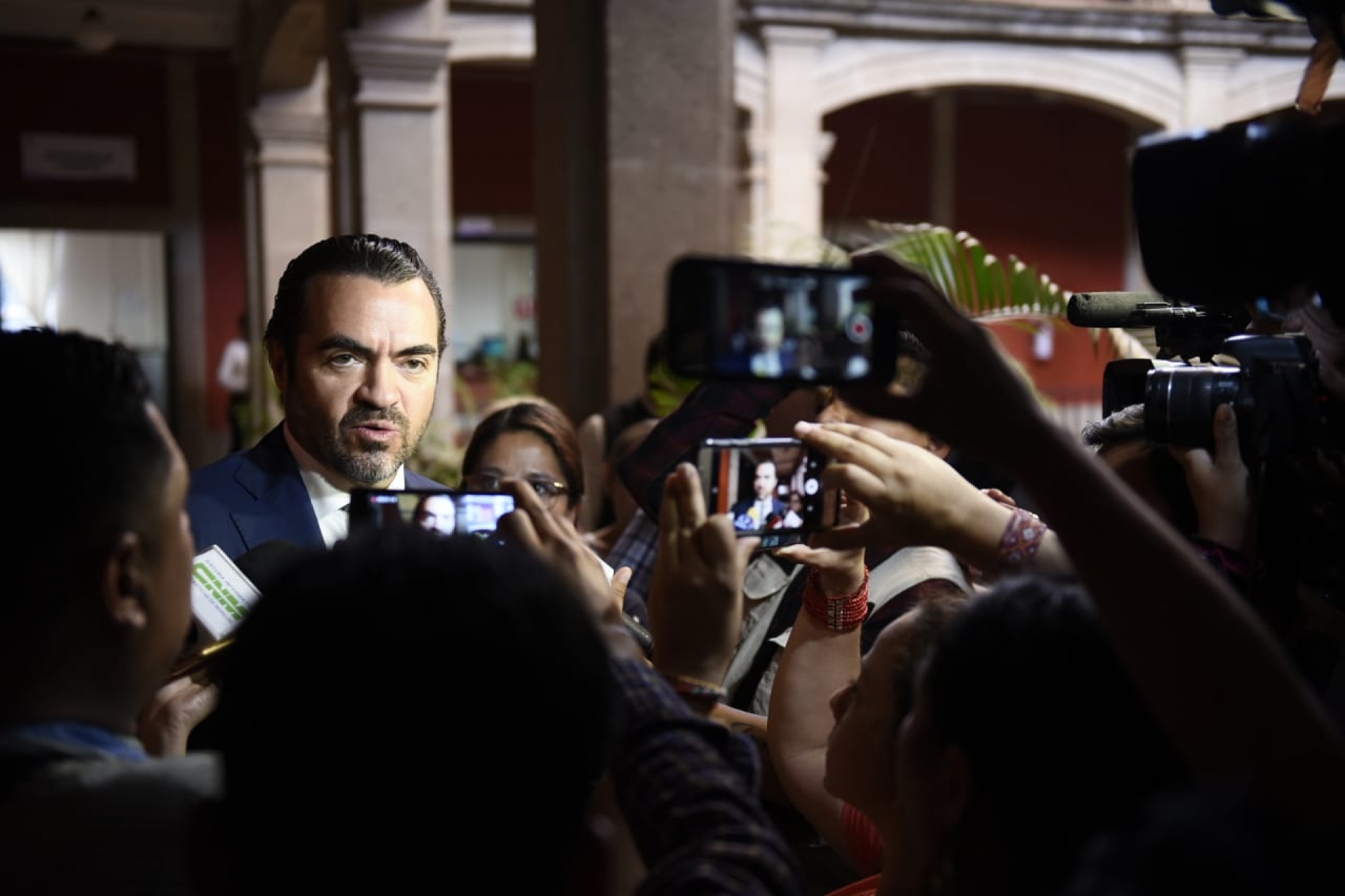 Señala secretario de Gobierno que se da seguimiento al caso de Oliver Wenceslao