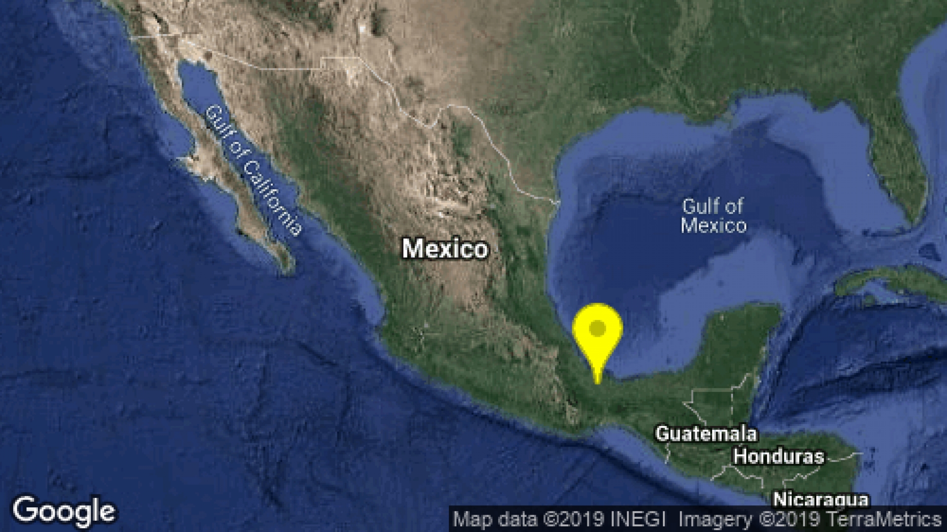Se registra sismo de magnitud 5 en Veracruz