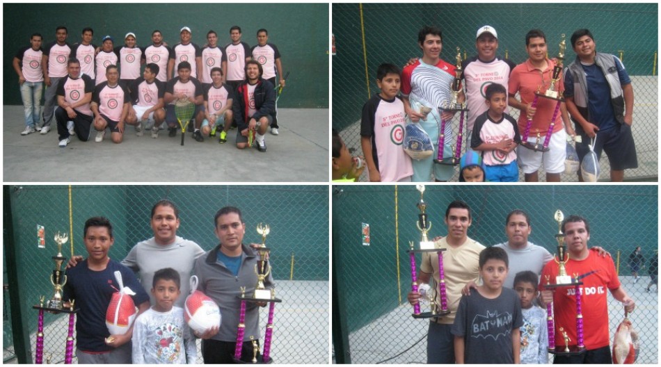 Celebran frontenistas Torneo del Pavo