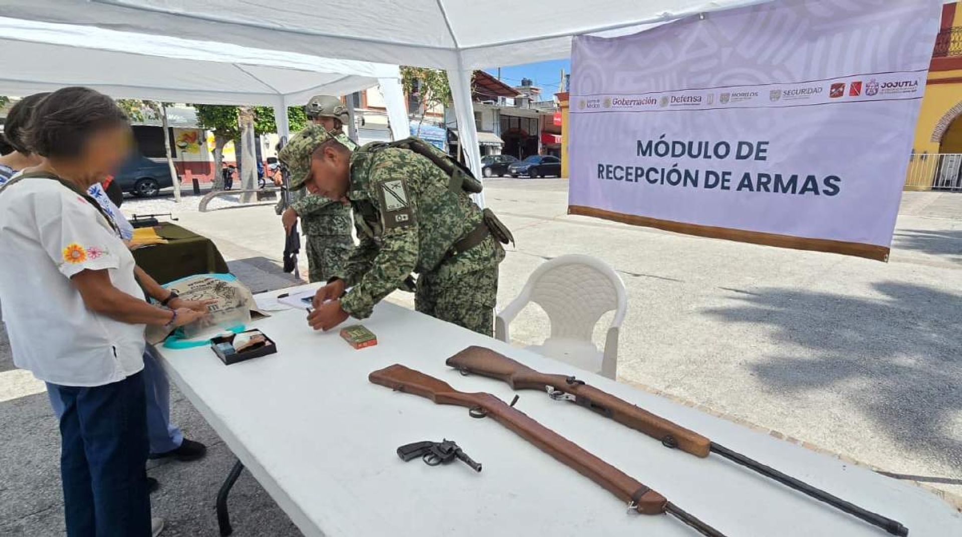 Inicia campaña de canje de armas en Jojutla