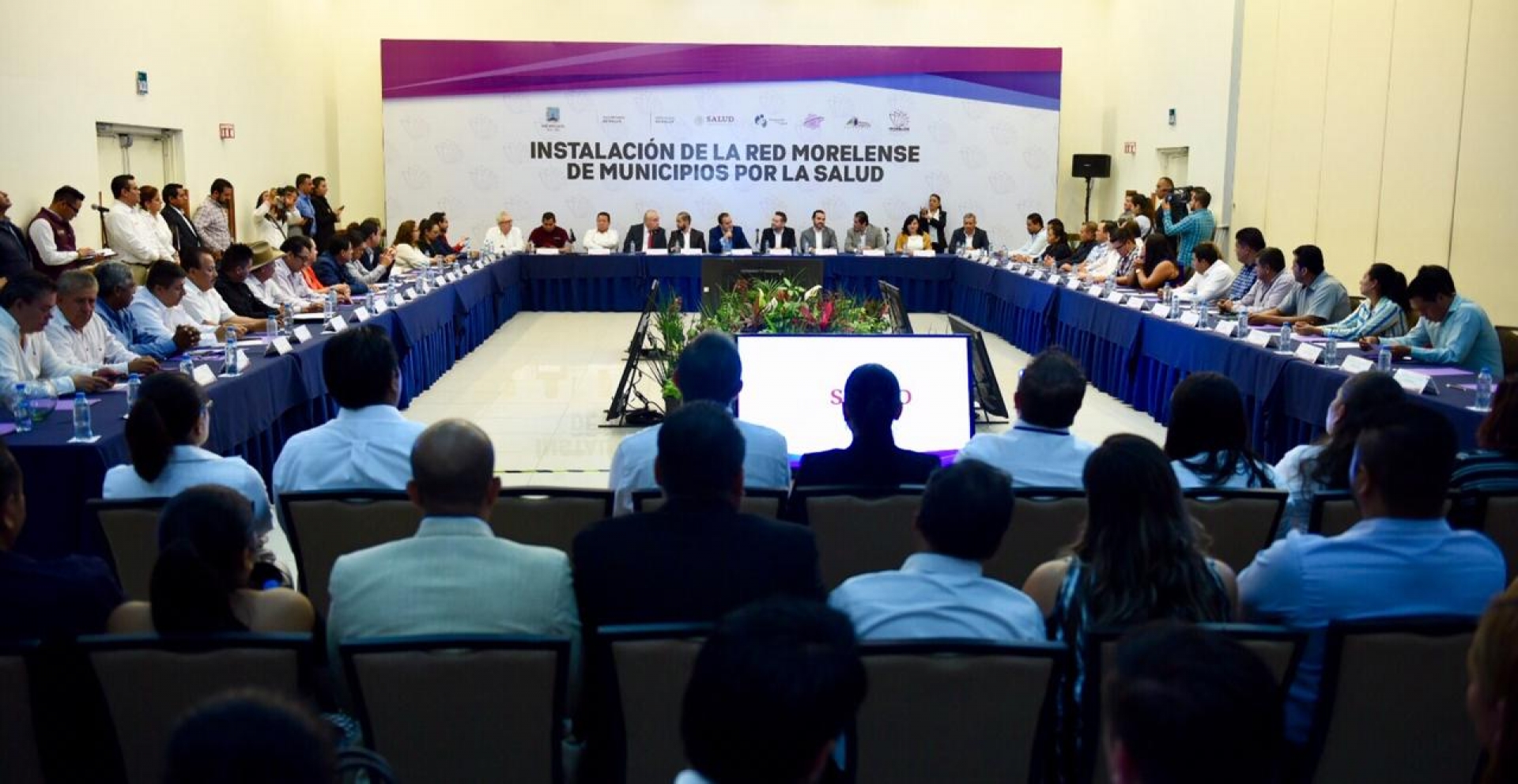 Preside gobernador instalación de la Red Morelense de Municipios por la Salud