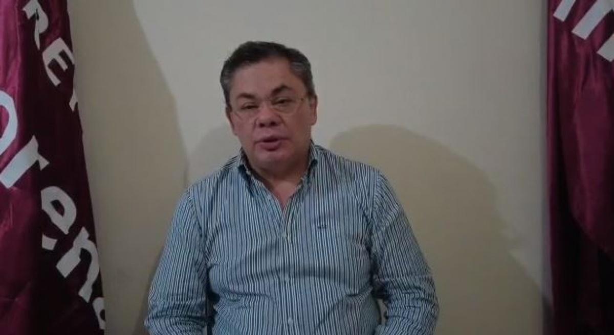 Rafael Reyes, candidato a edil de Jiutepec, se declaró ganador de la elección