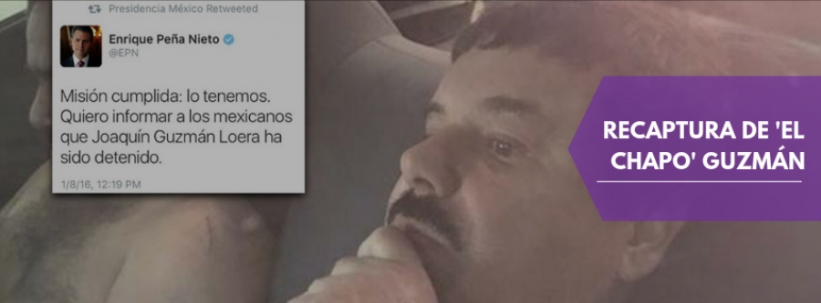 Detienen a Joaquín Guzmán Loera, confirma EPN