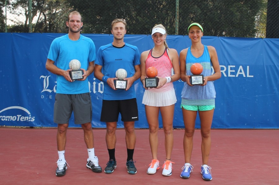 Campeones de dobles en Morelos