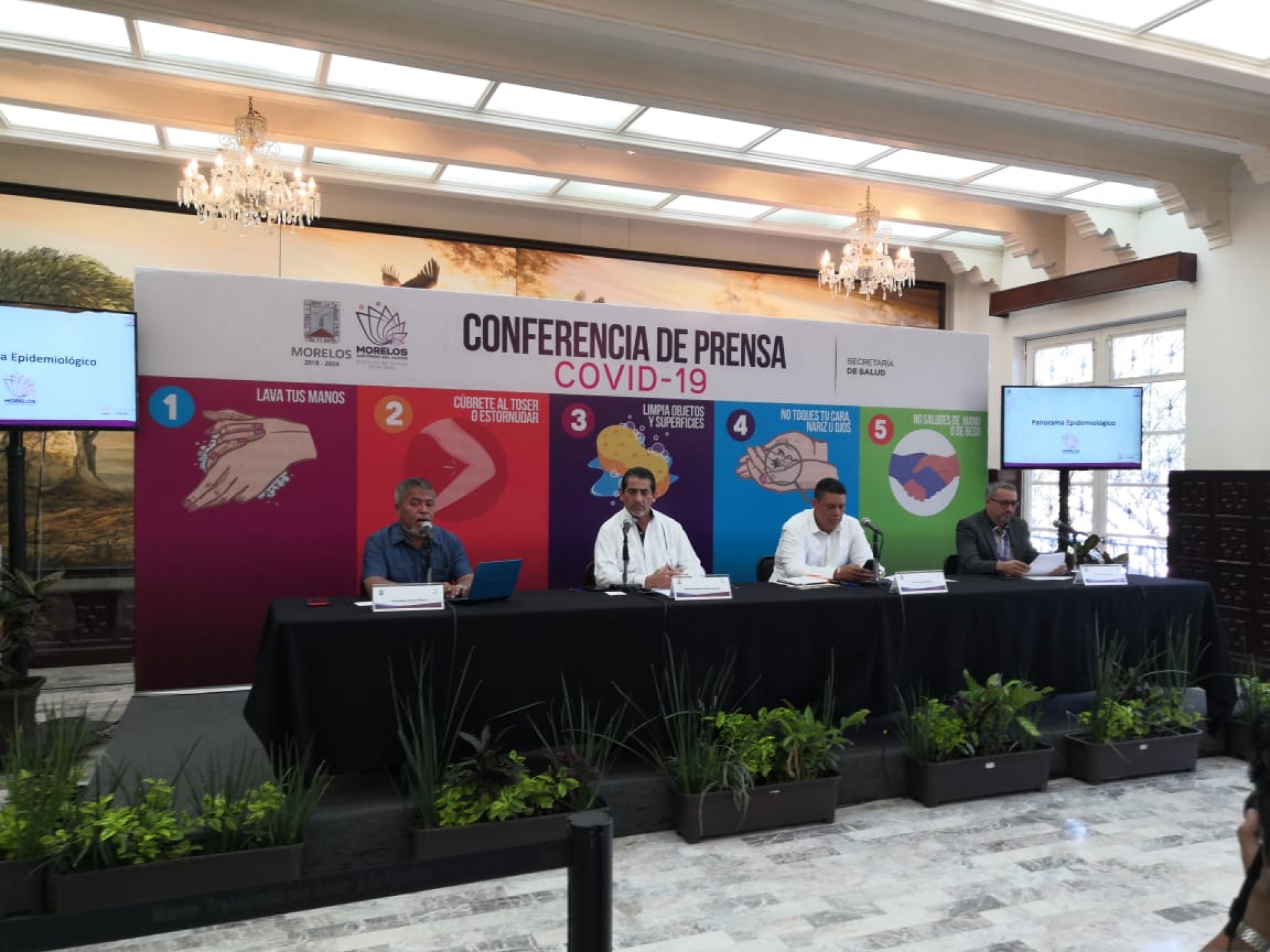 Confirman dos casos más de Covid-19 en Morelos; suman cuatro, en total