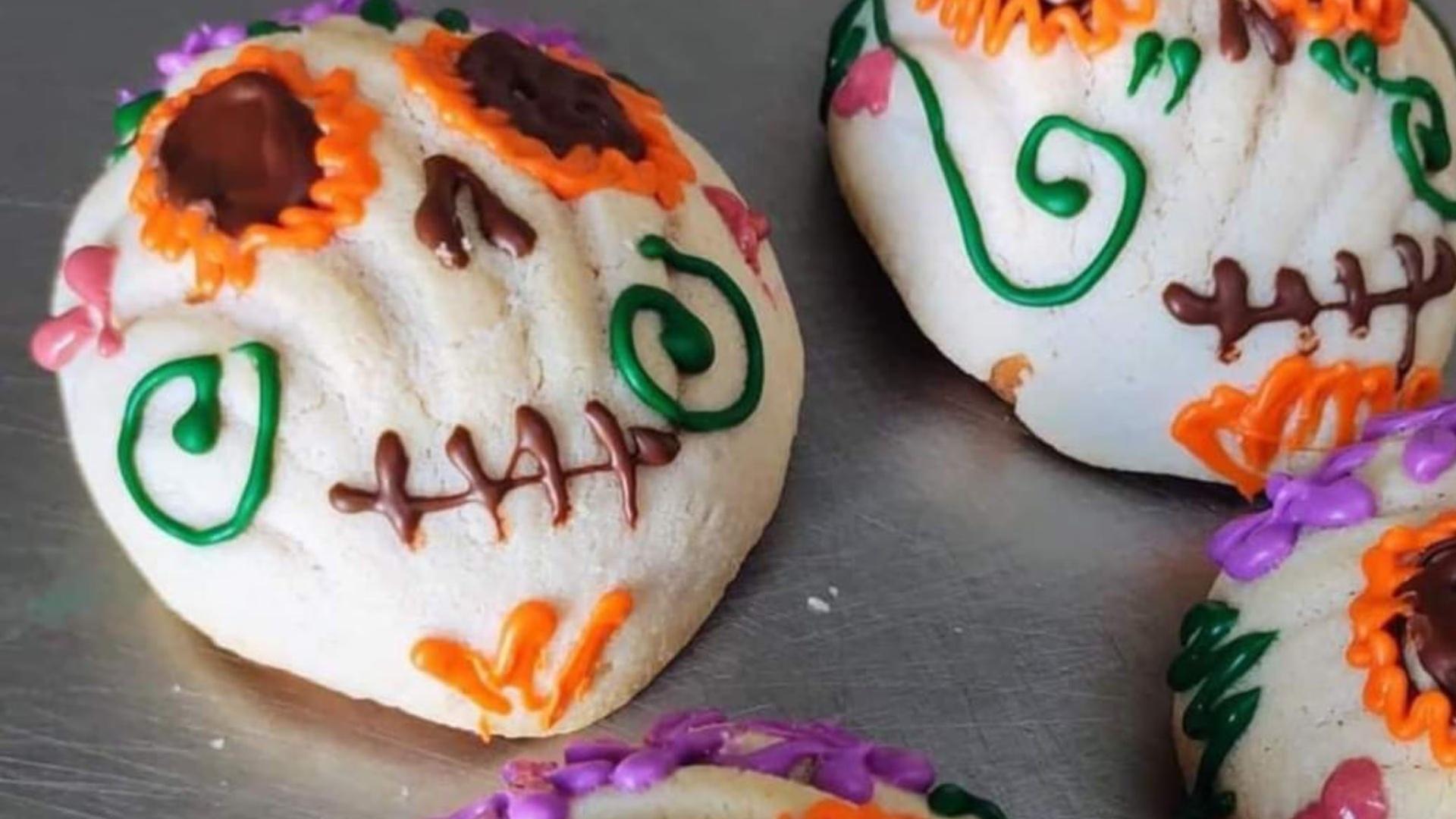 Chef morelense crea 'conchatrinas', innovador pan para el día de muertos