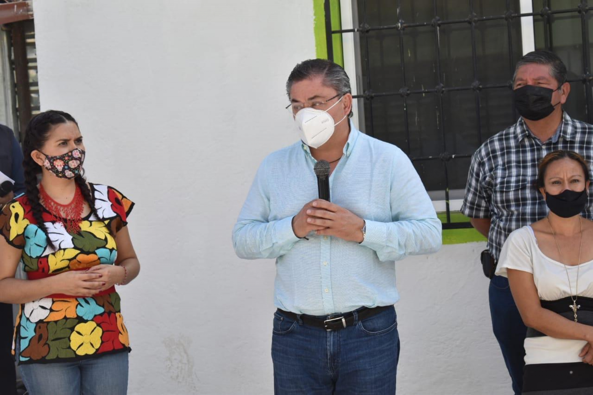 Entrega Ayuntamiento de Jiutepec pavimentación de tres calles