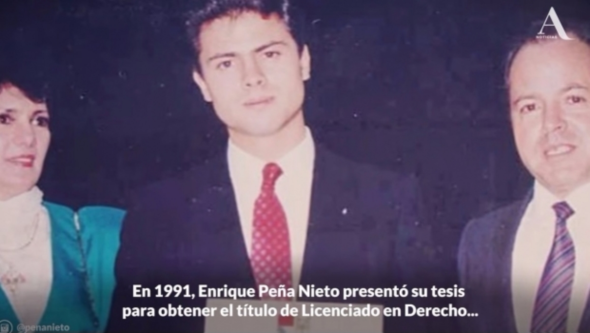 Enrique Peña Nieto habría plagiado 29% de su tesis: Aristegui