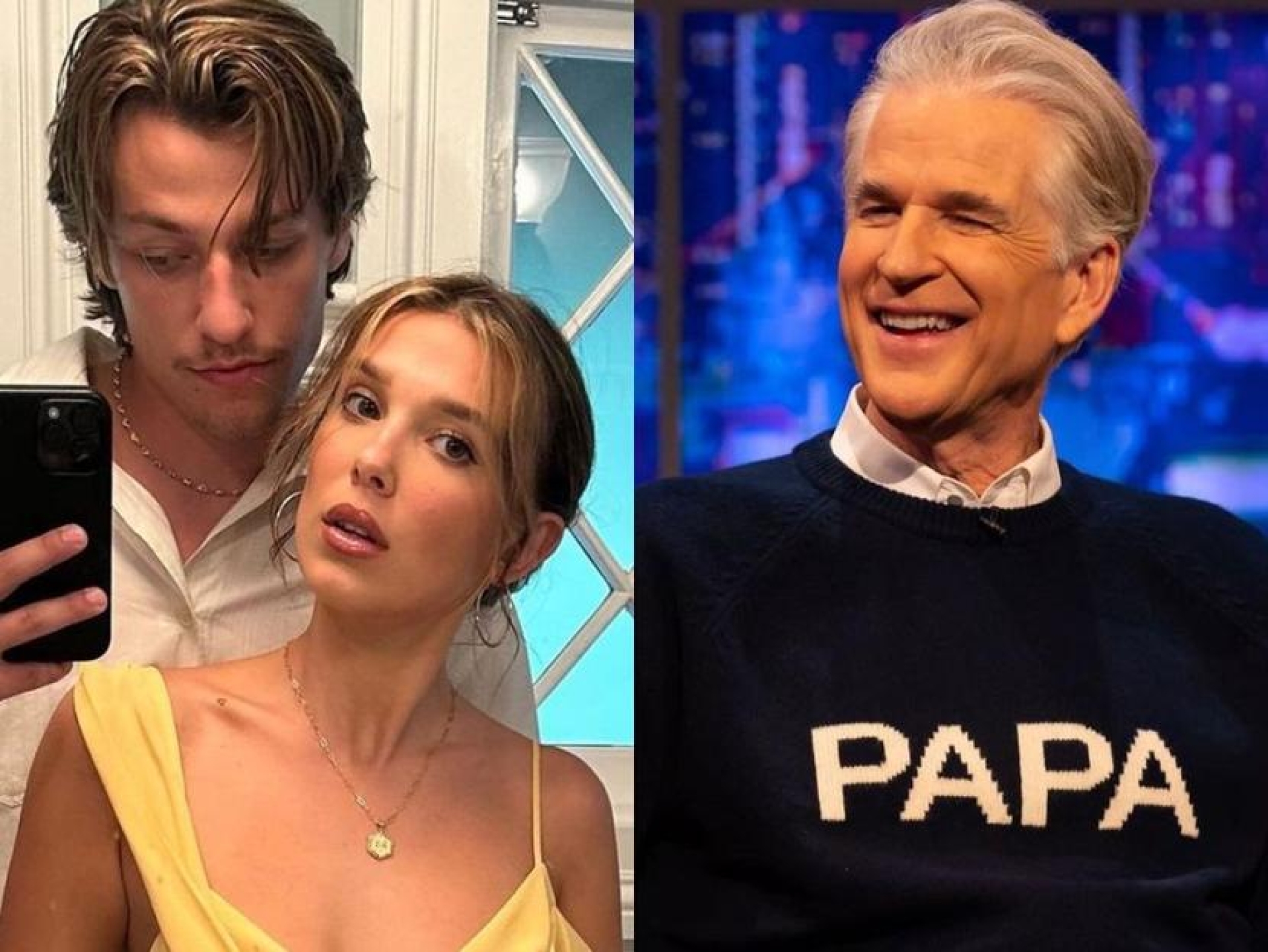 Matthew Modine, Papa en 'Stranger Things', oficiará la boda de Millie Bobby Brown