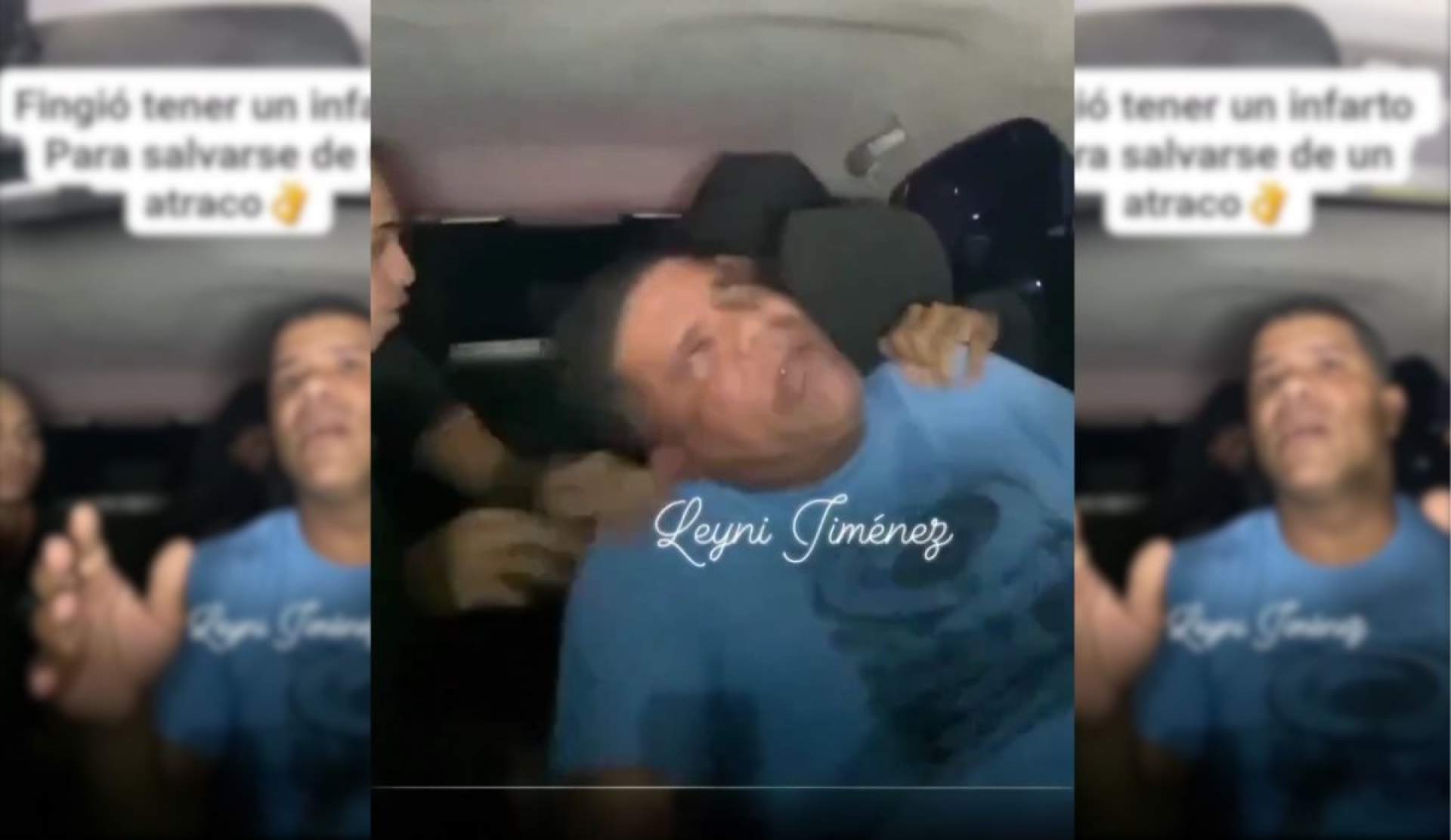 Taxista evita asalto en Brasil al fingir un infarto y deja a ladrones en shock