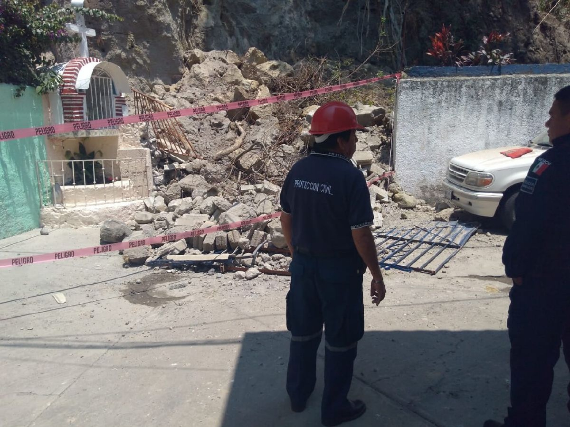 Se desprende fragmento en mina de Lomas de Atzingo