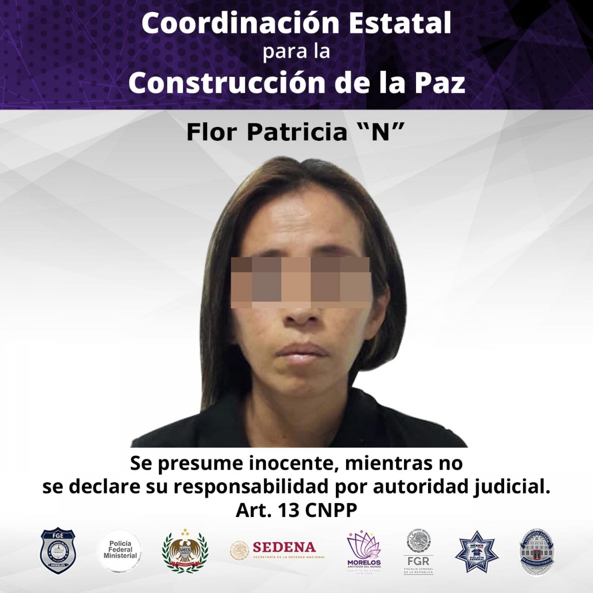 UECS detiene a presunta extorsionadora